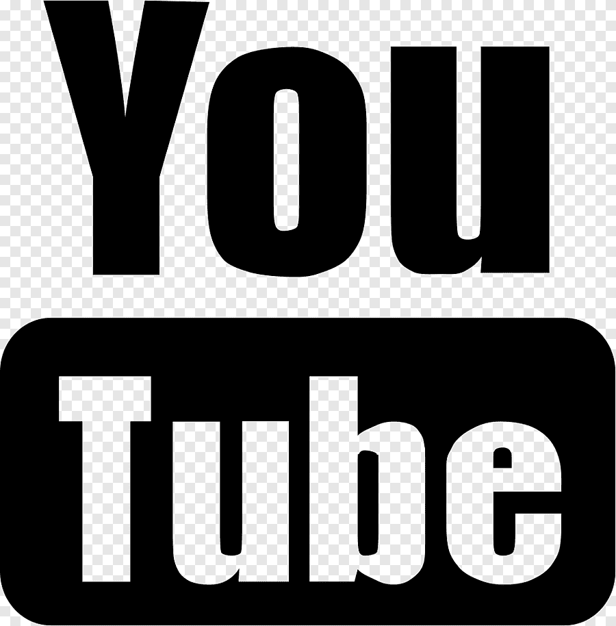 png clipart youtube logo computer icons video black and white youtube white text