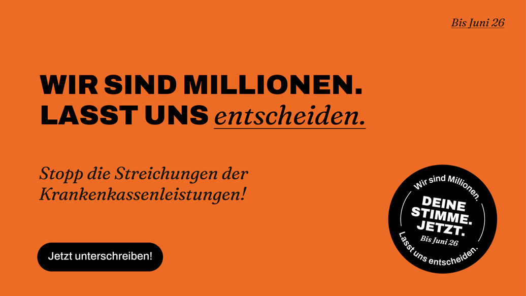 gkv reform wir sind millionen